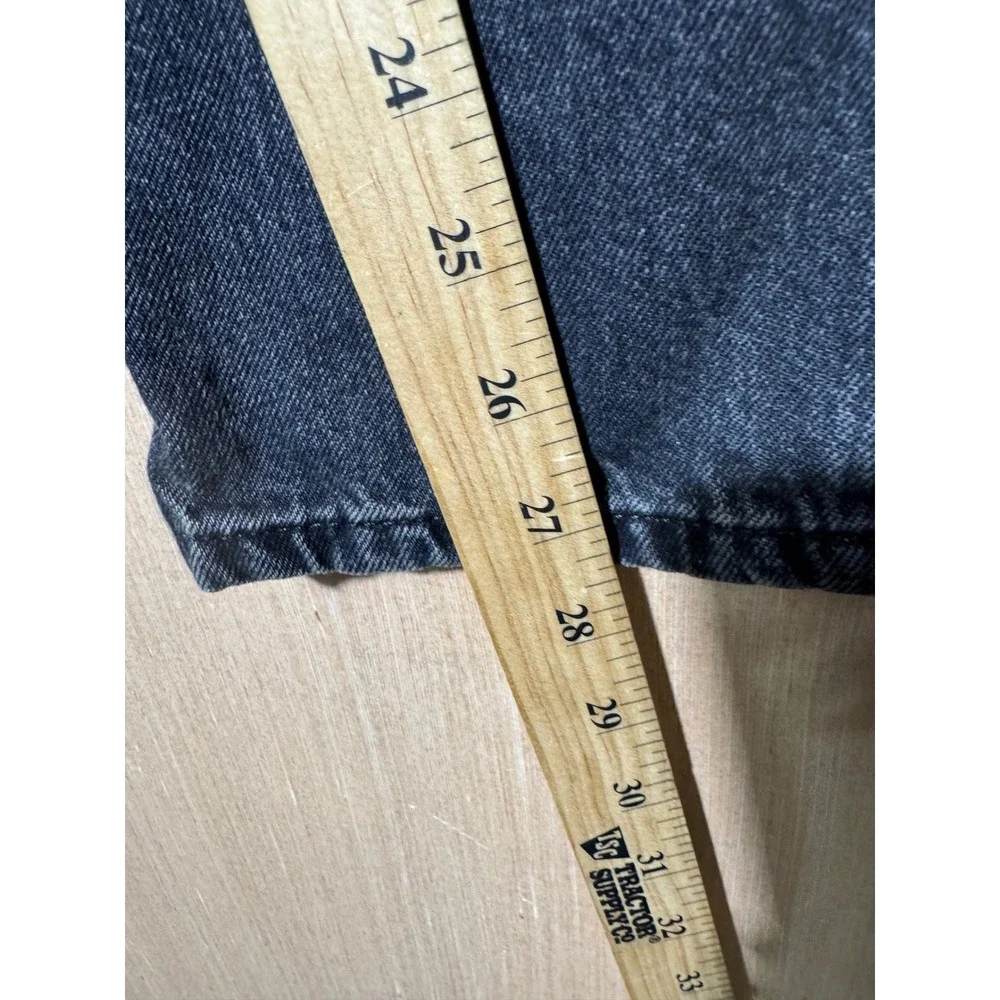 Everlane The Curvy 90s Cheeky Straight Ankle Jeans Black/Grey Wash Organic